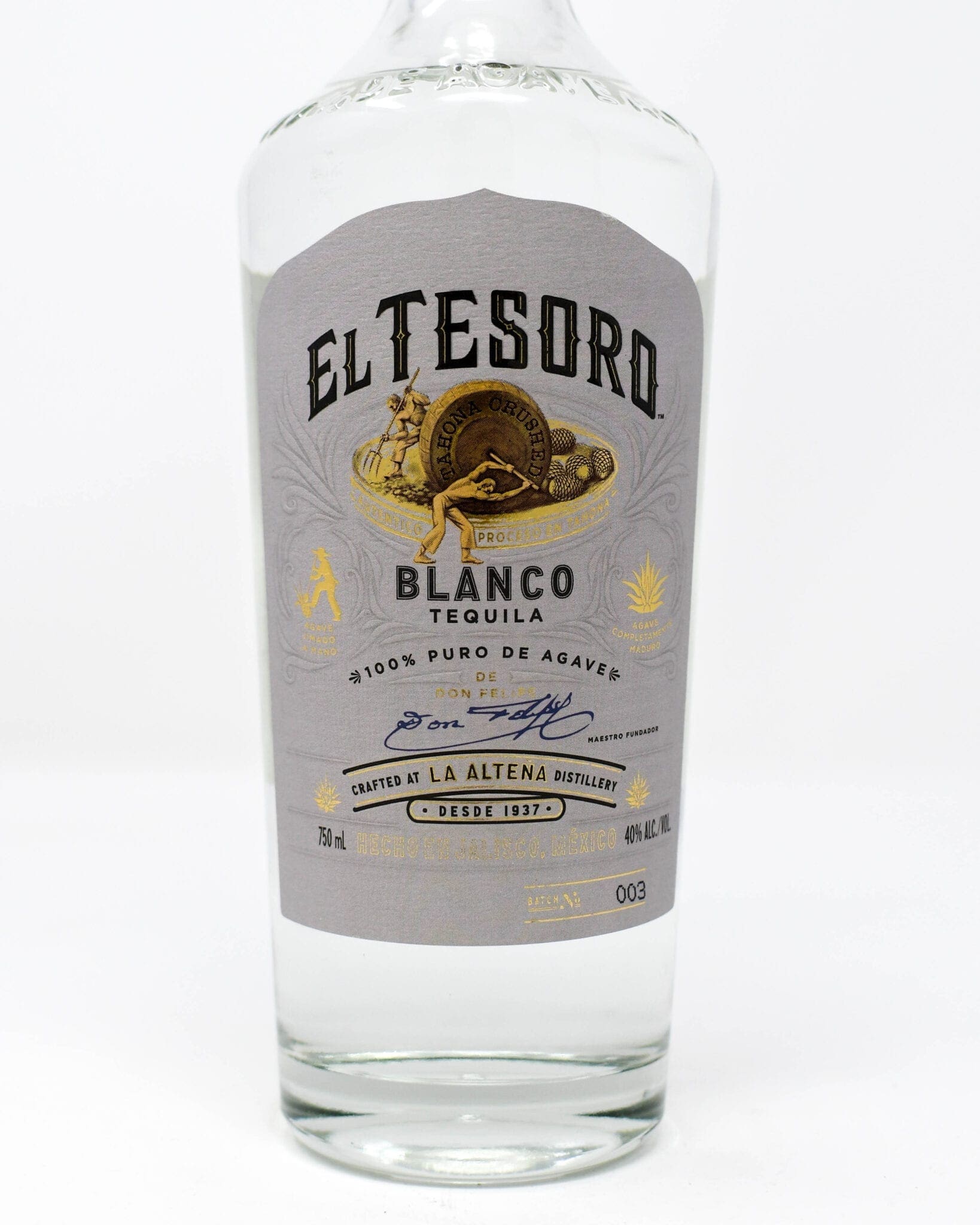 El Tesoro, Blanco Tequila Princeville Wine Market