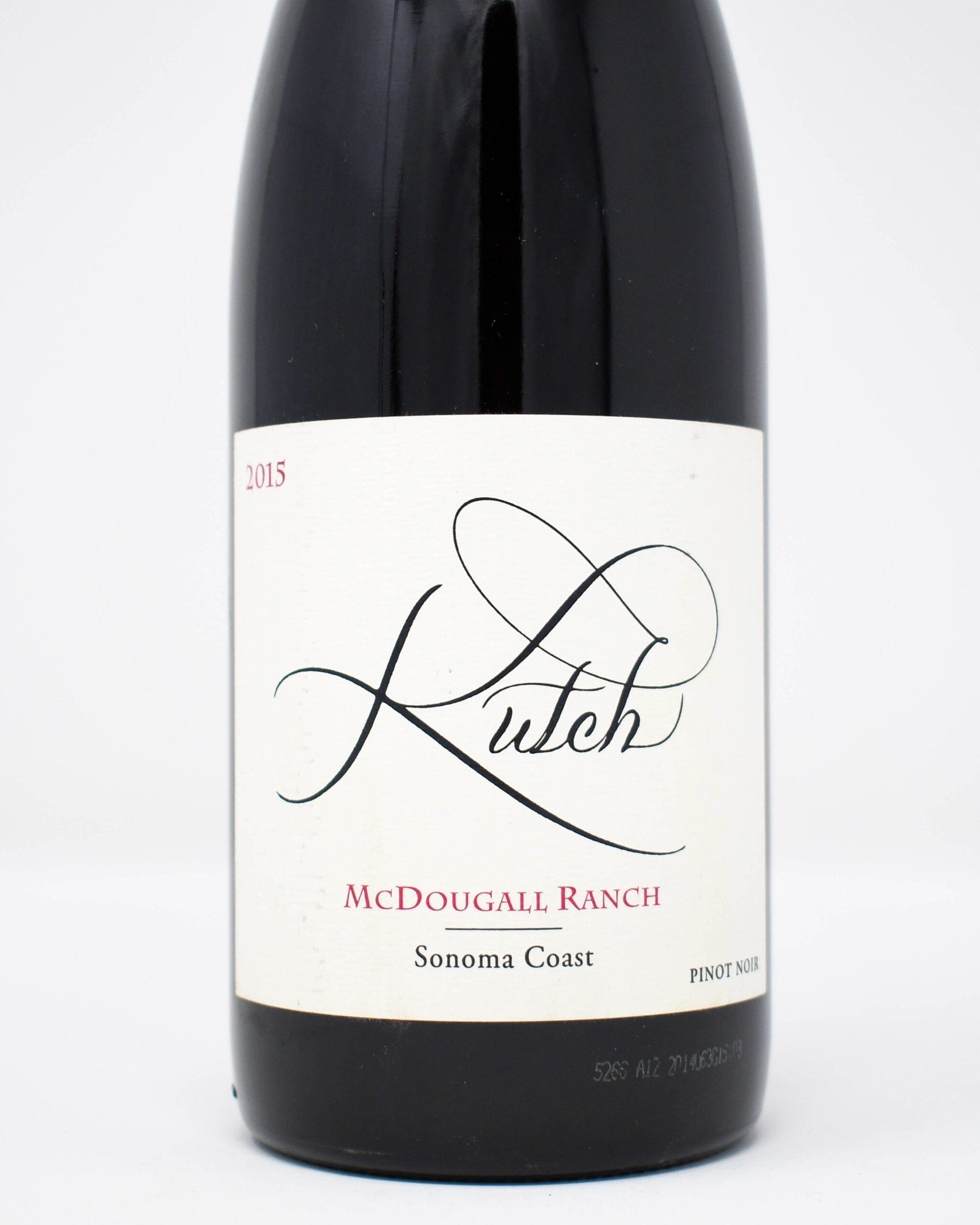 Kutch, McDougall Ranch, Pinot Noir, Sonoma Coast 2015 Princeville