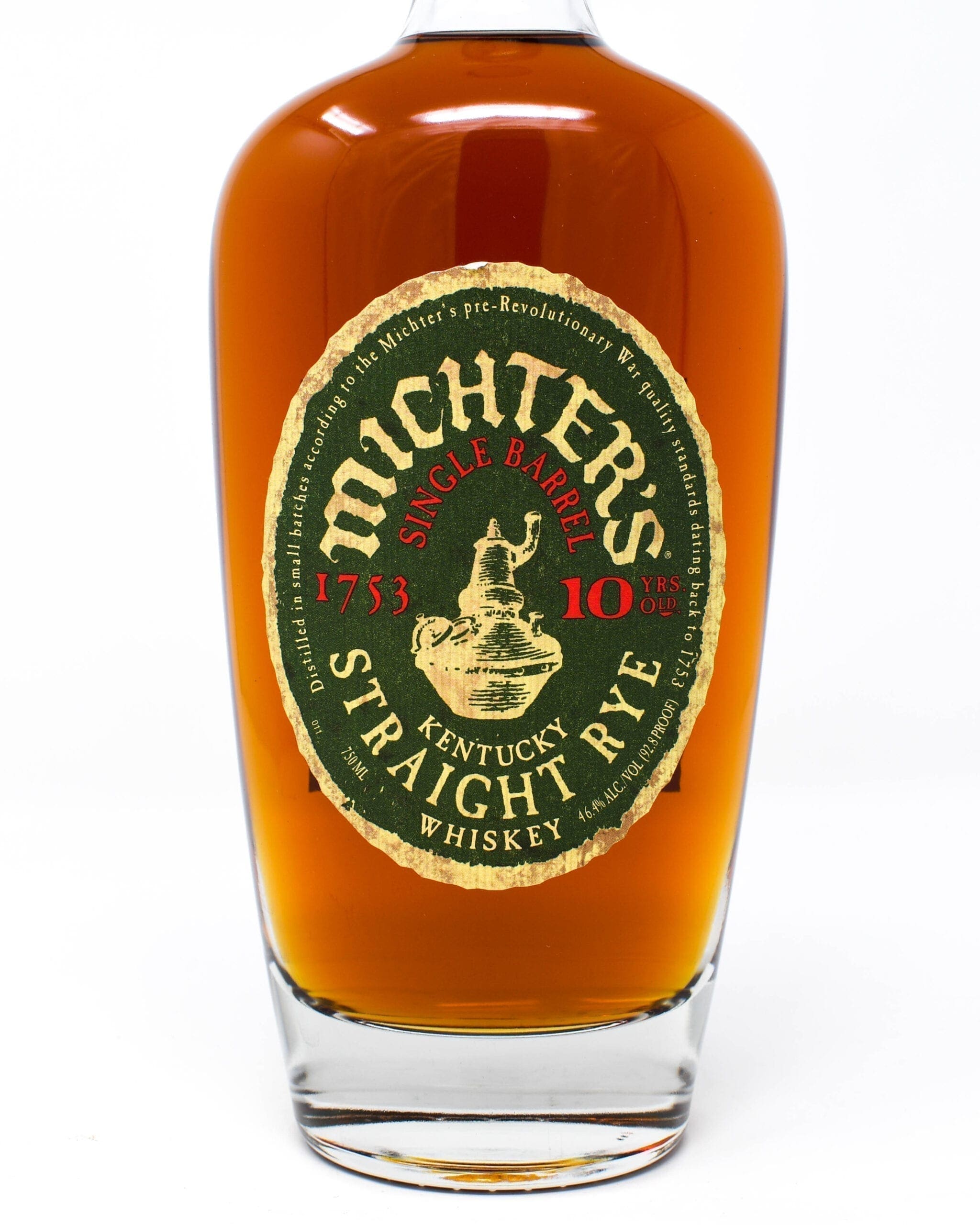 Michter's 10 Year Single Barrel Kentucky Straight Rye, 750ml