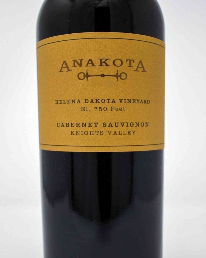 Anakota, Helena Dakota, Cabernet Sauvignon, Knights Valley 2017 ...