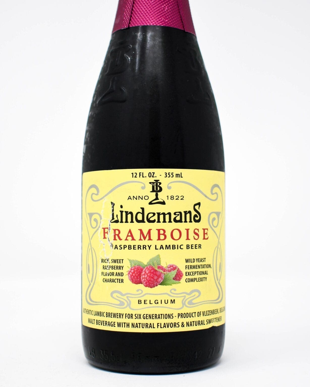 Lindemans Brewery, Framboise Lambic Beer, 12oz Princeville Wine Market