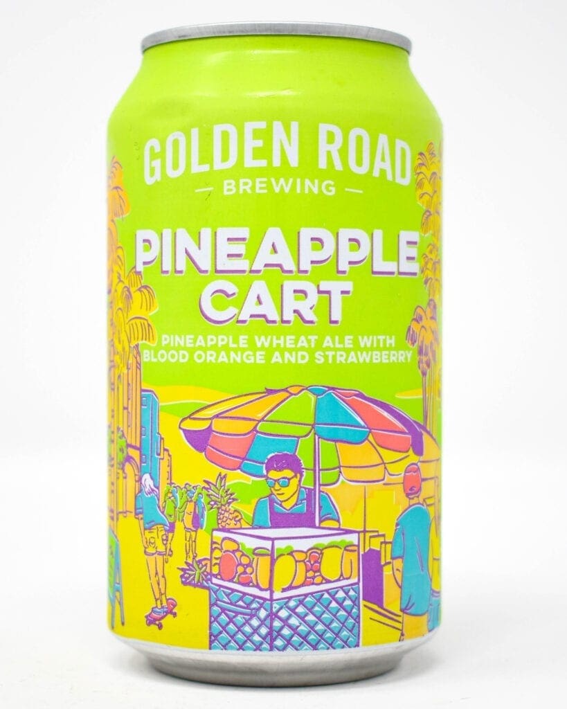 Golden Road Brewing, Pineapple Cart, Pineapple Wheat Ale, 12oz Can Princeville Wine Market