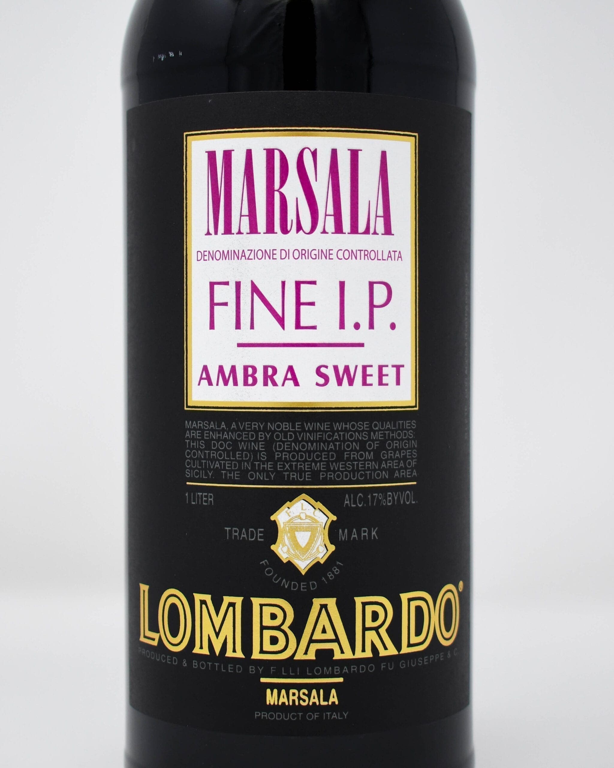 Lombardo Ambra Sweet Marsala