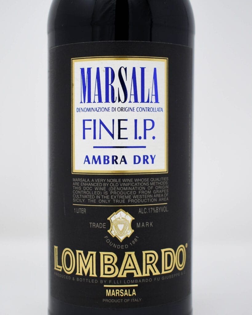 Lombardo, Fine I.P., Ambra Dry, Marsala, 1 Liter Princeville Wine Market