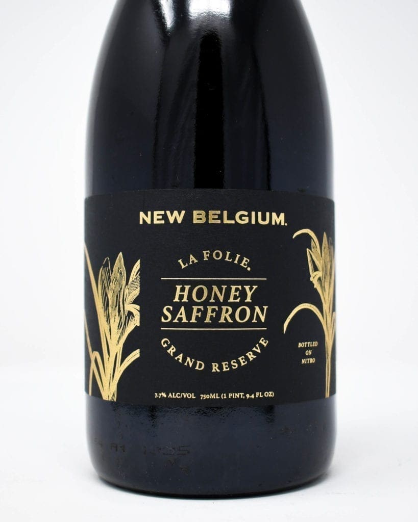 New Belgium, La Folie, Honey Saffron, Grand Reserve, 750ml