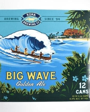 Kona Brewing Big Wave Golden Ale 12 Pack Cans