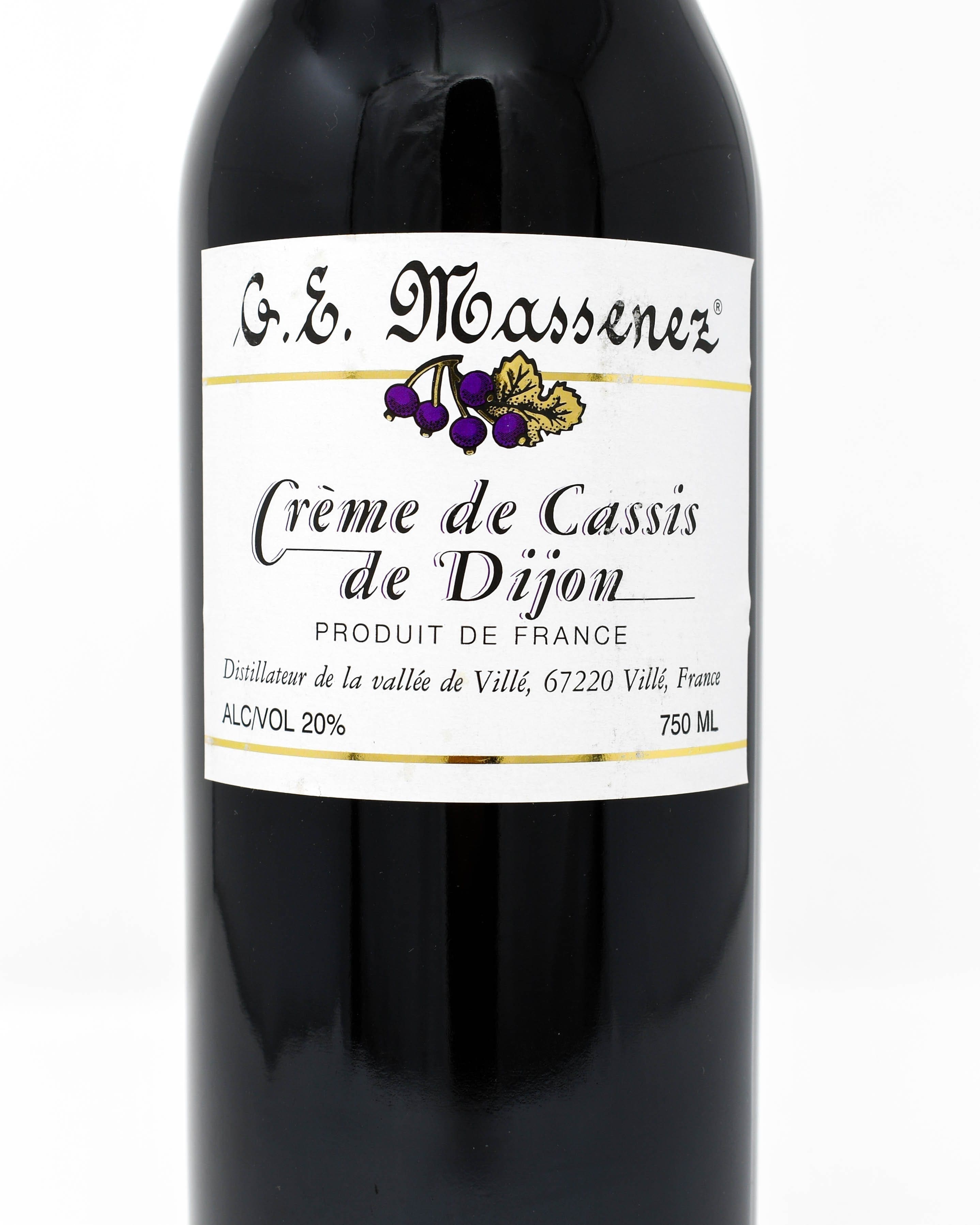 G.E. Massenez, Creme de Cassis de Dijon, 750ml - Princeville Wine Market