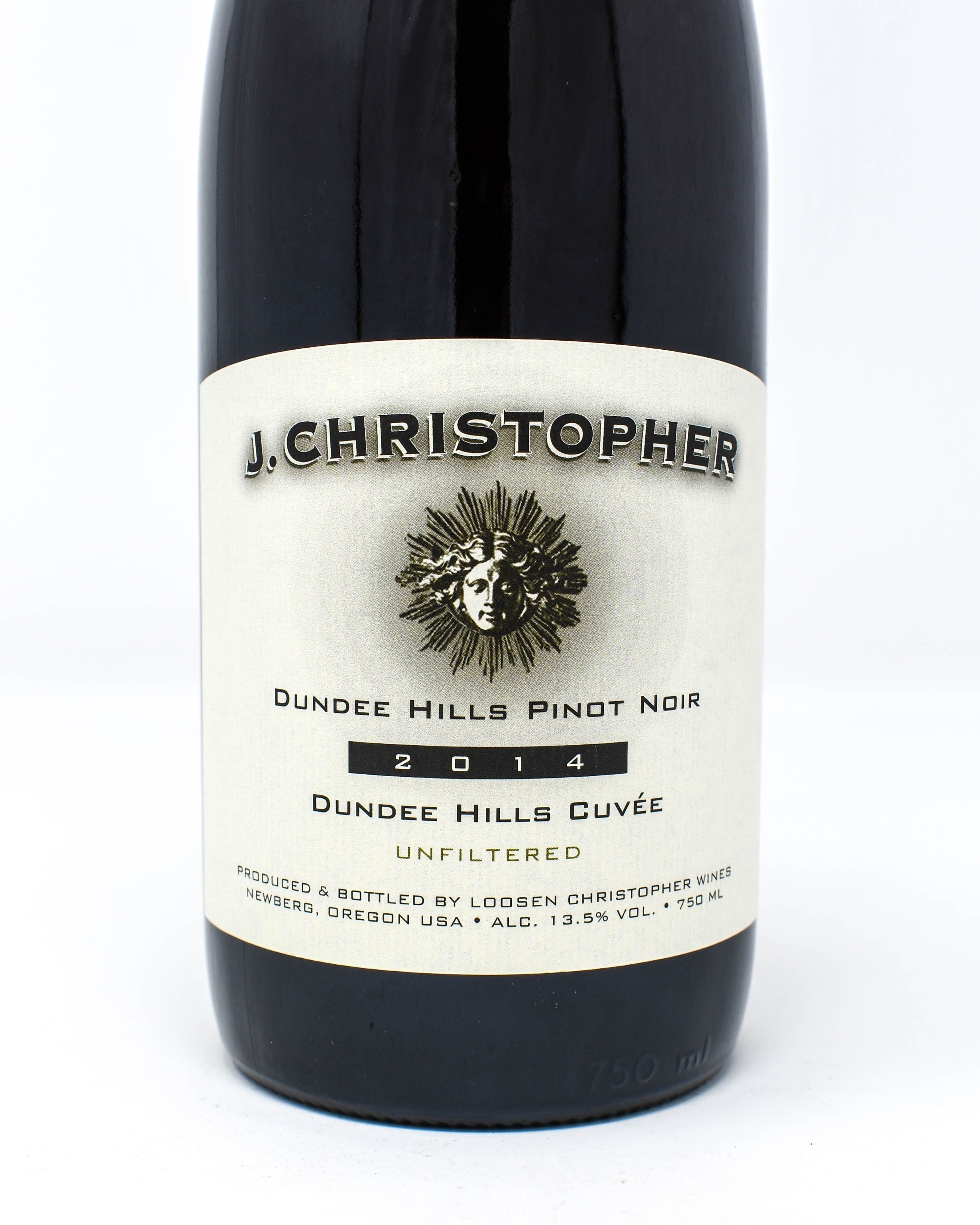 J. Christopher, Pinot Noir, Dundee Hills Cuvée, Willamette 2014