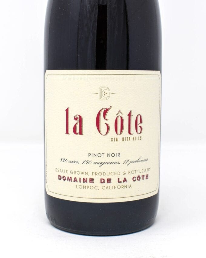 Domaine de la Cote, La Cote Pinot Noir 2014