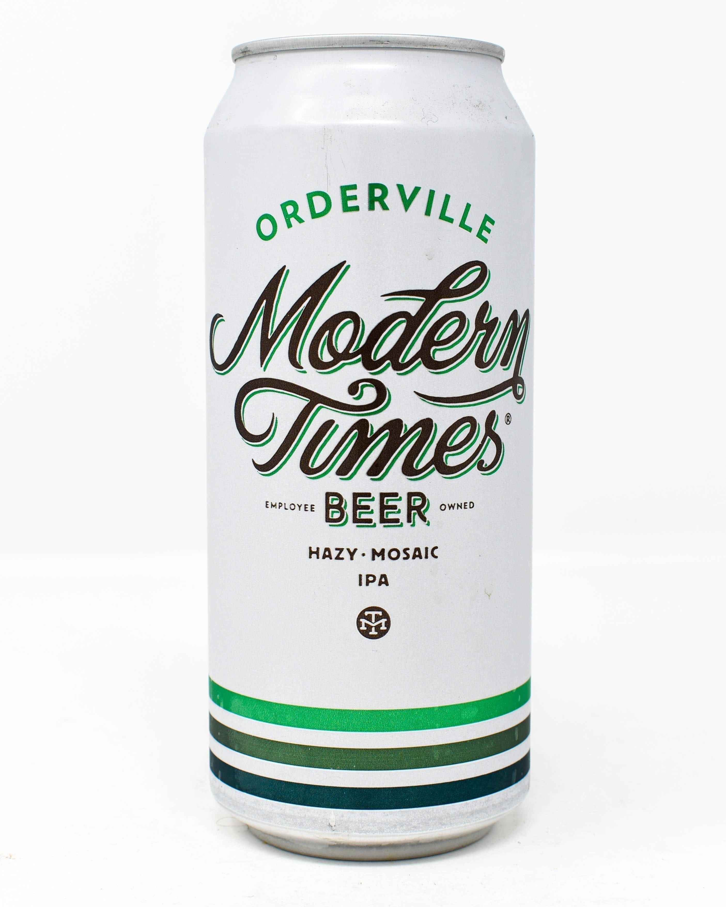 Modern Times Beer, Orderville, Hazy IPA, 16oz Can Princeville Wine Market