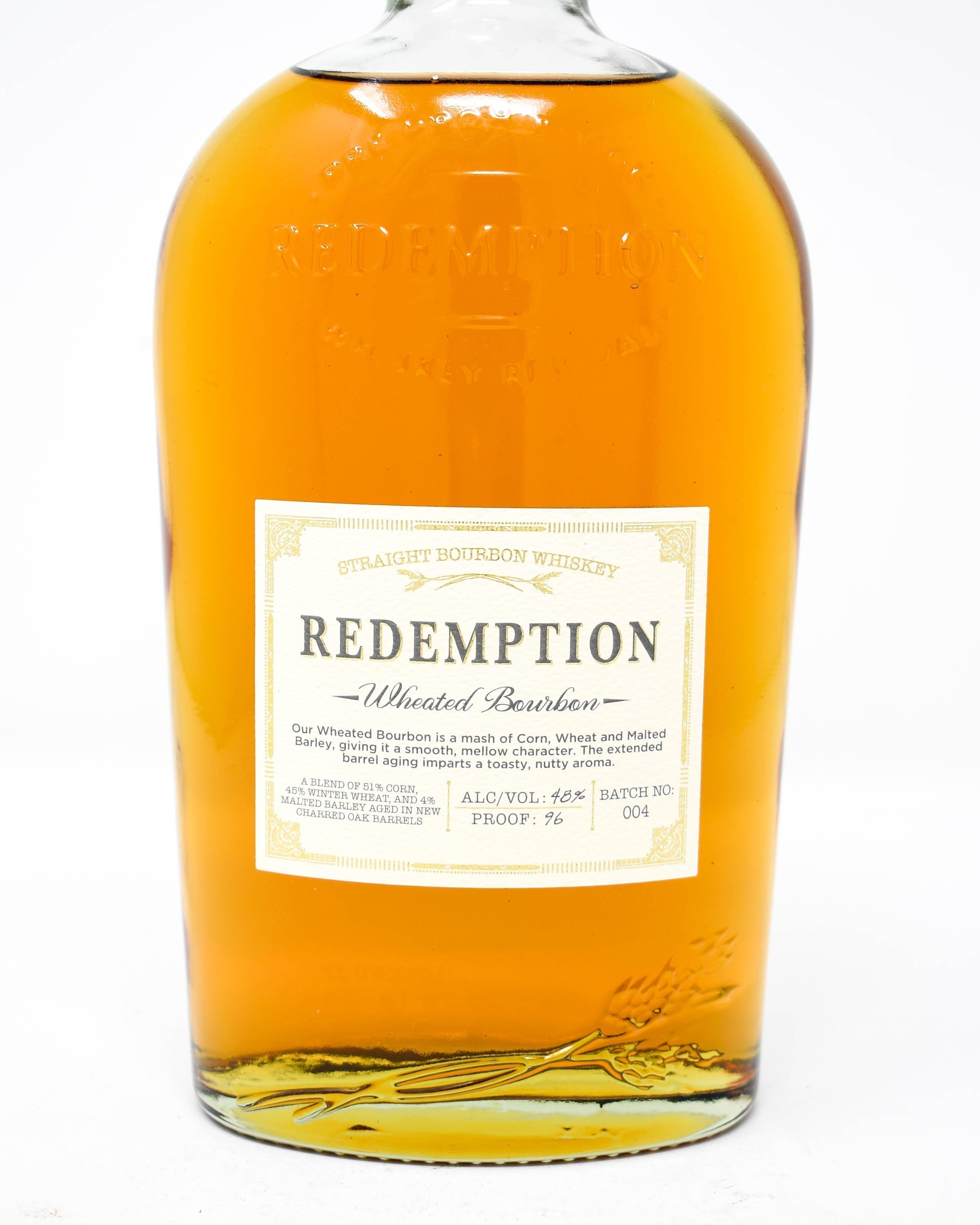Redemption, Wheated Bourbon, 750ml Princeville Wine Market