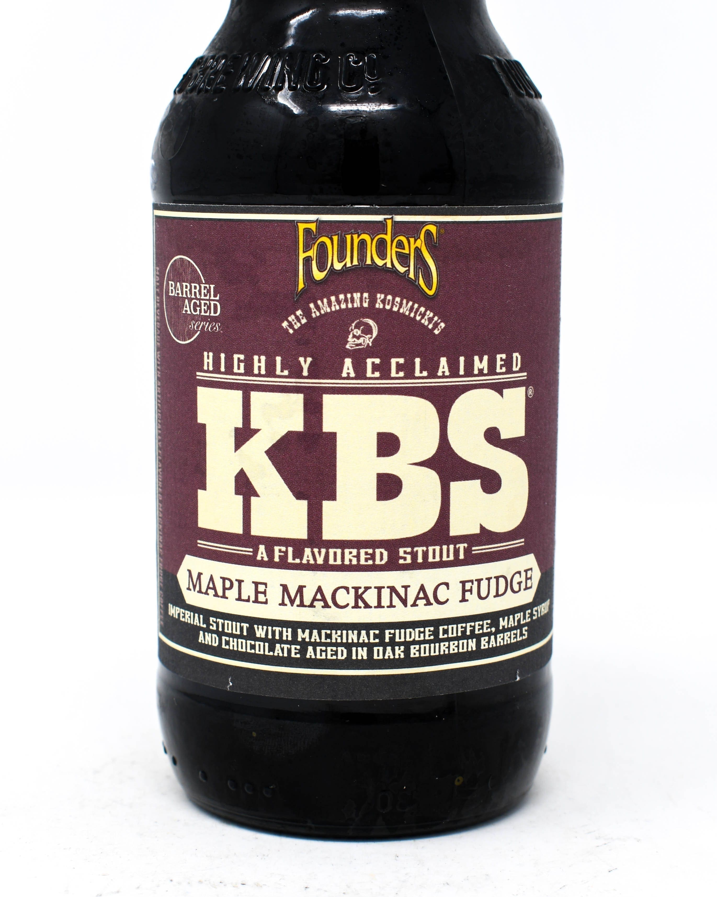 Founders Brewing Co., KBS Maple Mackinac Fudge, Imperial Stout, 12oz