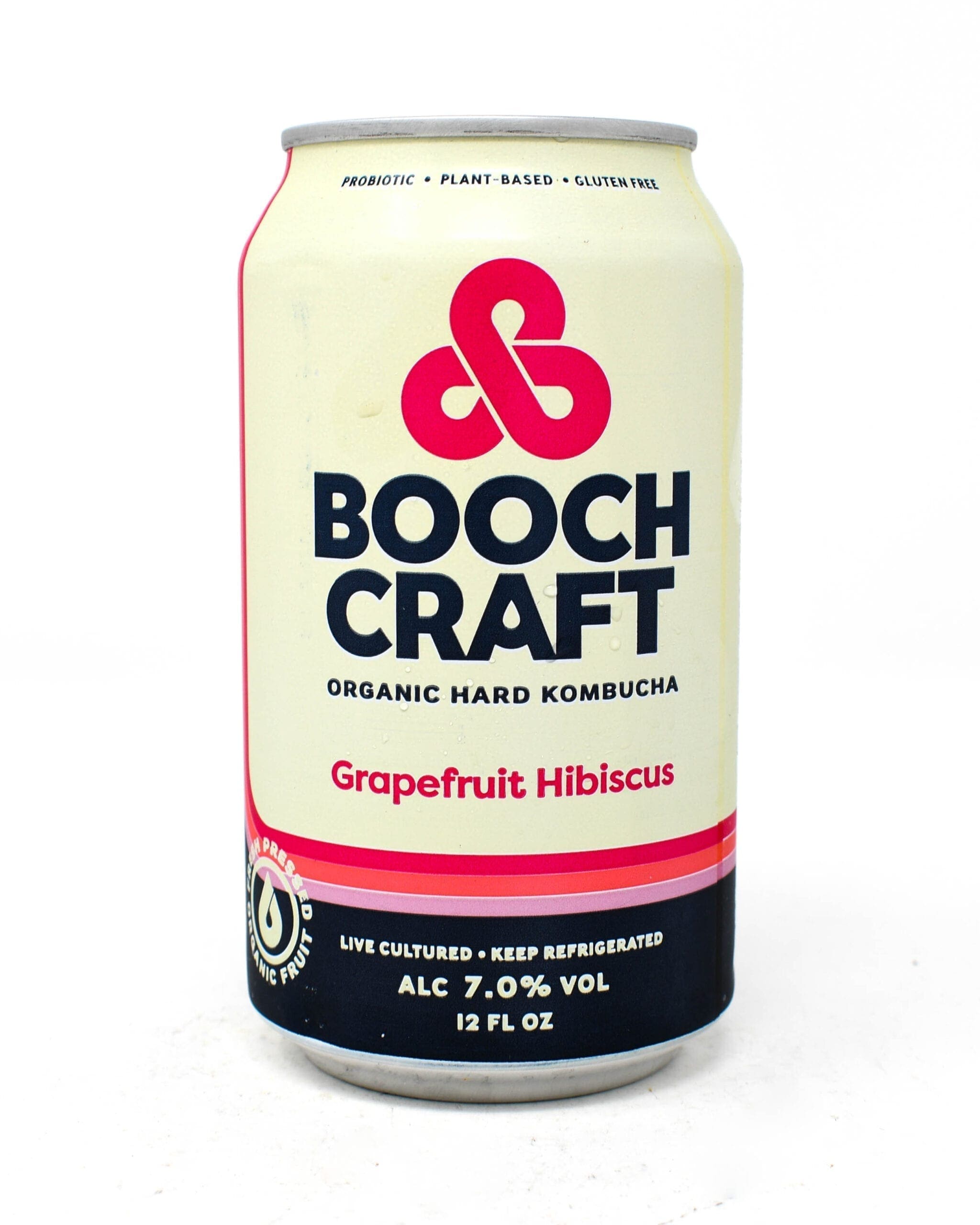 Boochcraft, Organic Hard Kombucha, Various Flavors, 12oz Can
