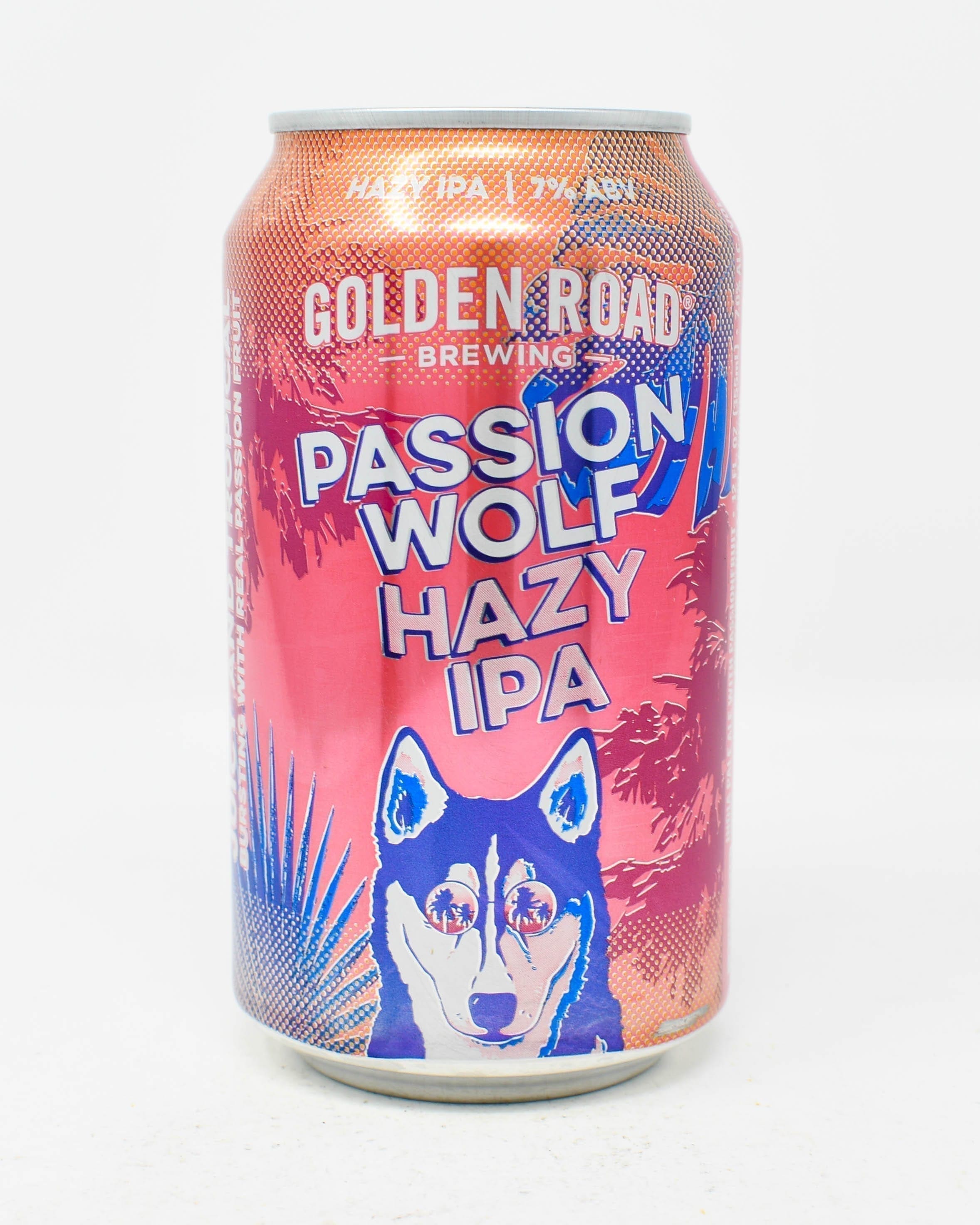 Golden Road Brewing, Passion Wolf Hazy IPA, 12oz Can Princeville Wine