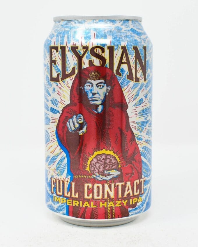 Elysian Brewing, Full Contact, Imperial Hazy IPA, 12oz Can