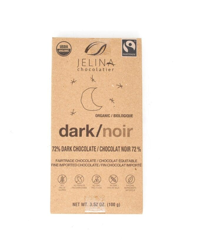 Jelina Chocolate, 72% dark