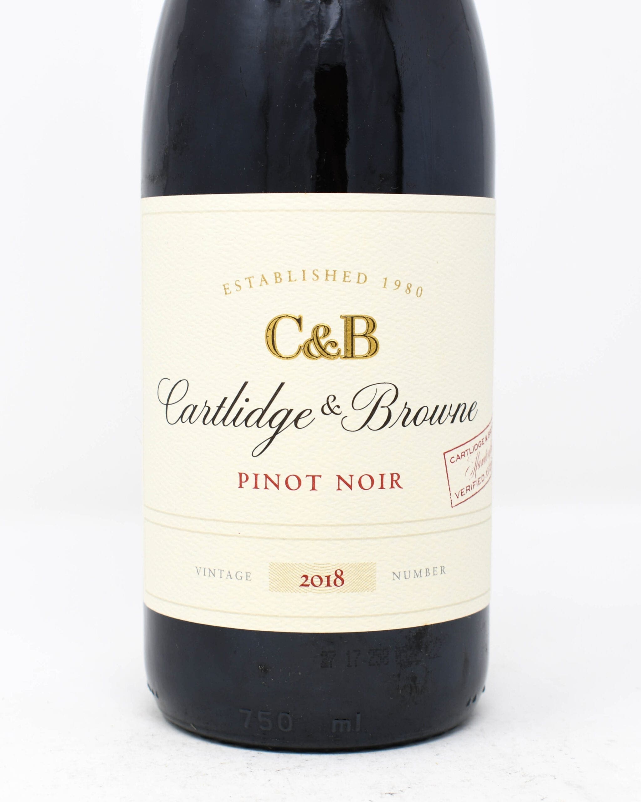 Cartlidge Browne, Pinot Noir, California 2018 Princeville Wine
