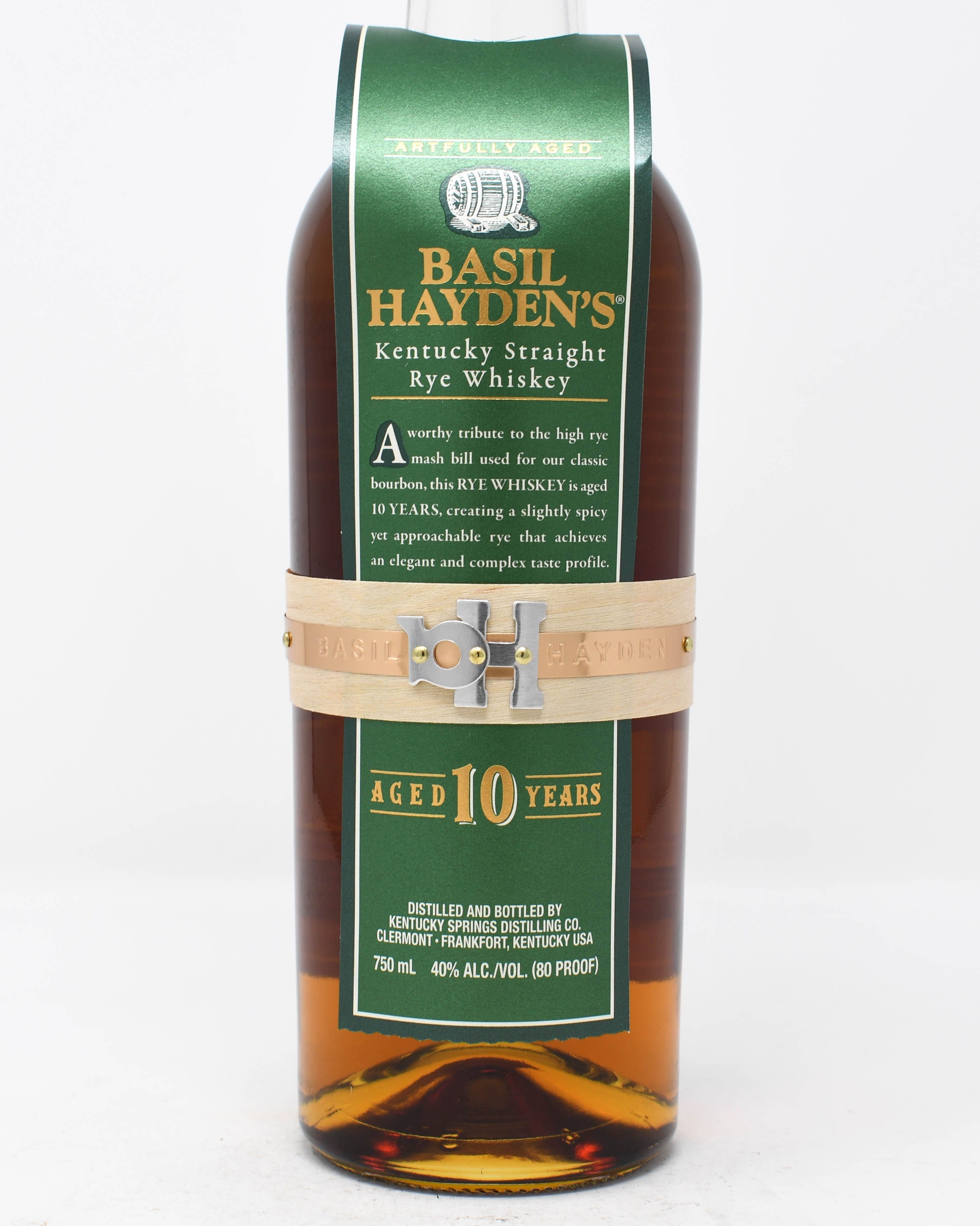 Basil Hayden's, Aged 10 Years, Kentucky Straight Rye Whiskey, 750ml