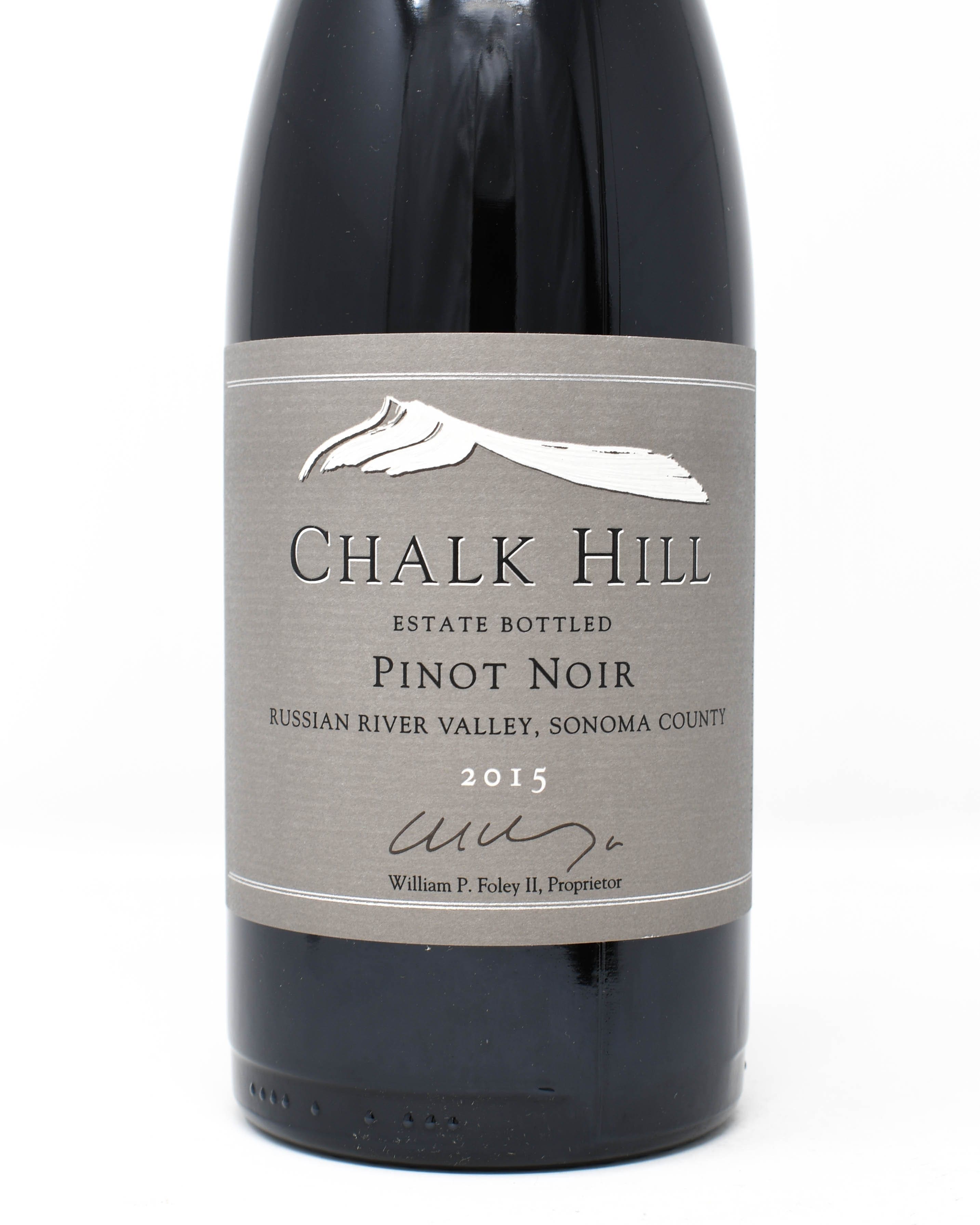 Chalk Hill, Pinot Noir, Russian River, Sonoma County, California 2015