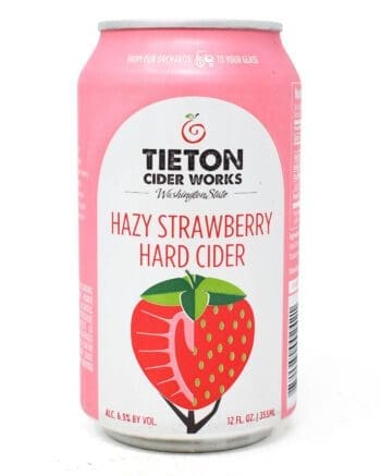 Tieton Hazy Strawberry Hard Cider