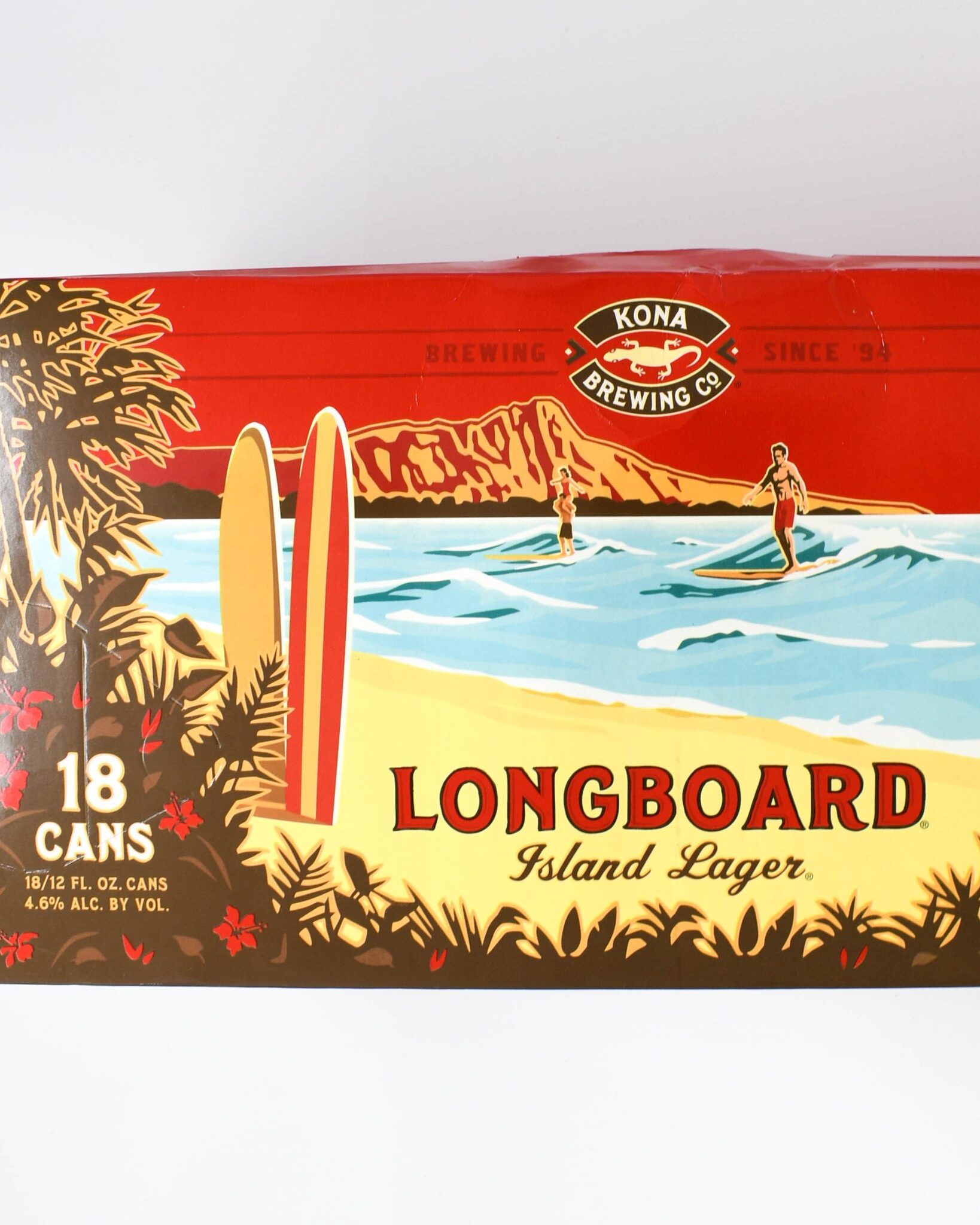 Kona Brewing Co., Longboard Island Lager, 18 Cans Princeville Wine Market