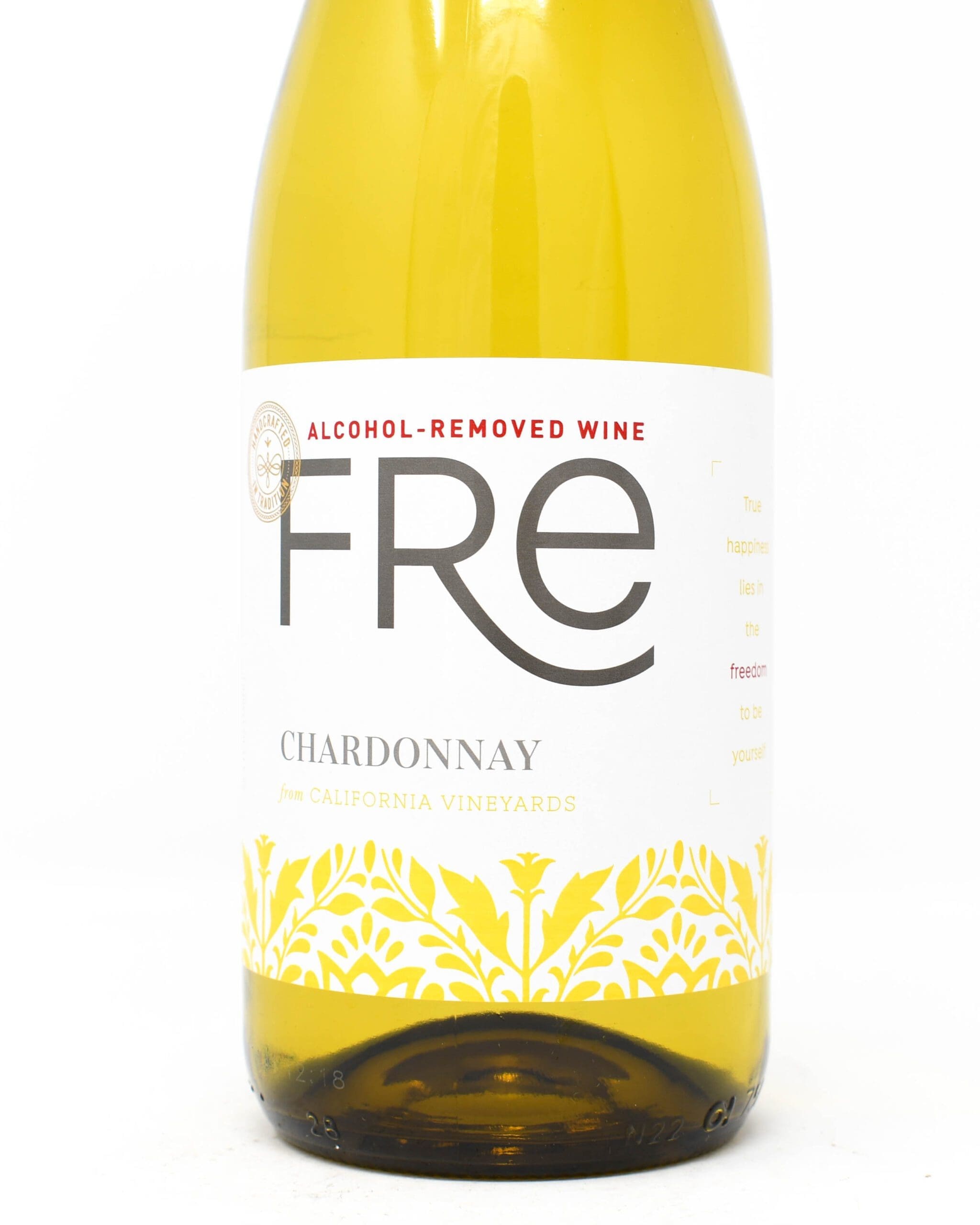 Fre, Chardonnay, California, AlcoholRemoved Wine Princeville Wine Market