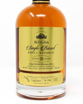 Koloa Rum Single Barrel 5 year