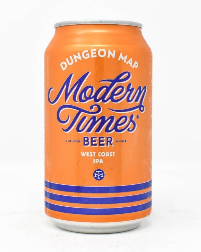 Modern Times Dungeon Map West Coast IPA