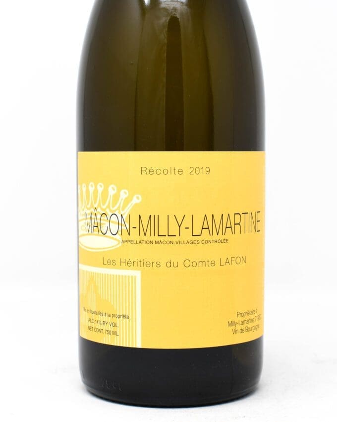 Les Heritiers du Comte Lafon, Macon-Milly-Lamartine 2019