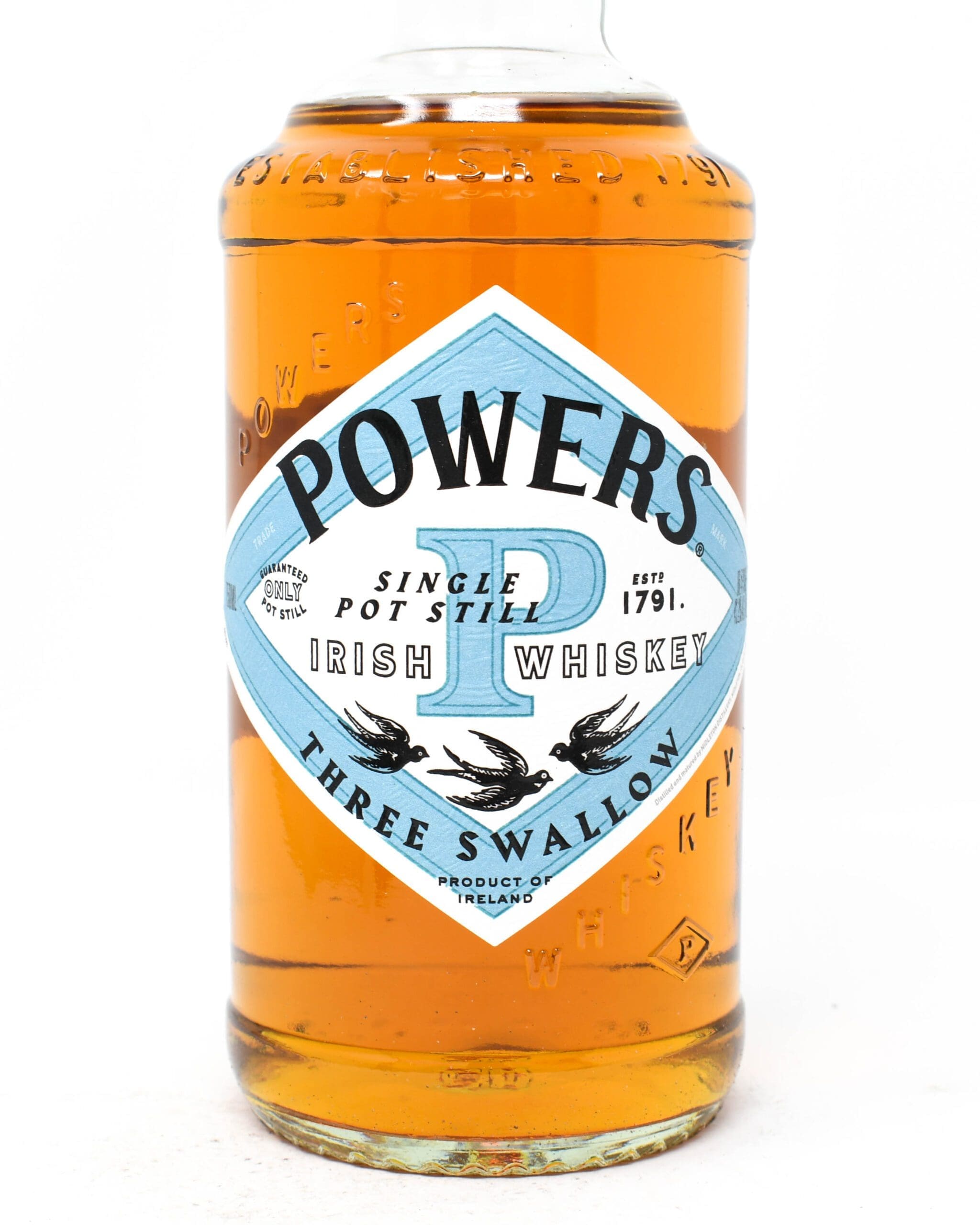 Powers Three Swallow Release Single Pot Still Irish Whiskey (750ml)