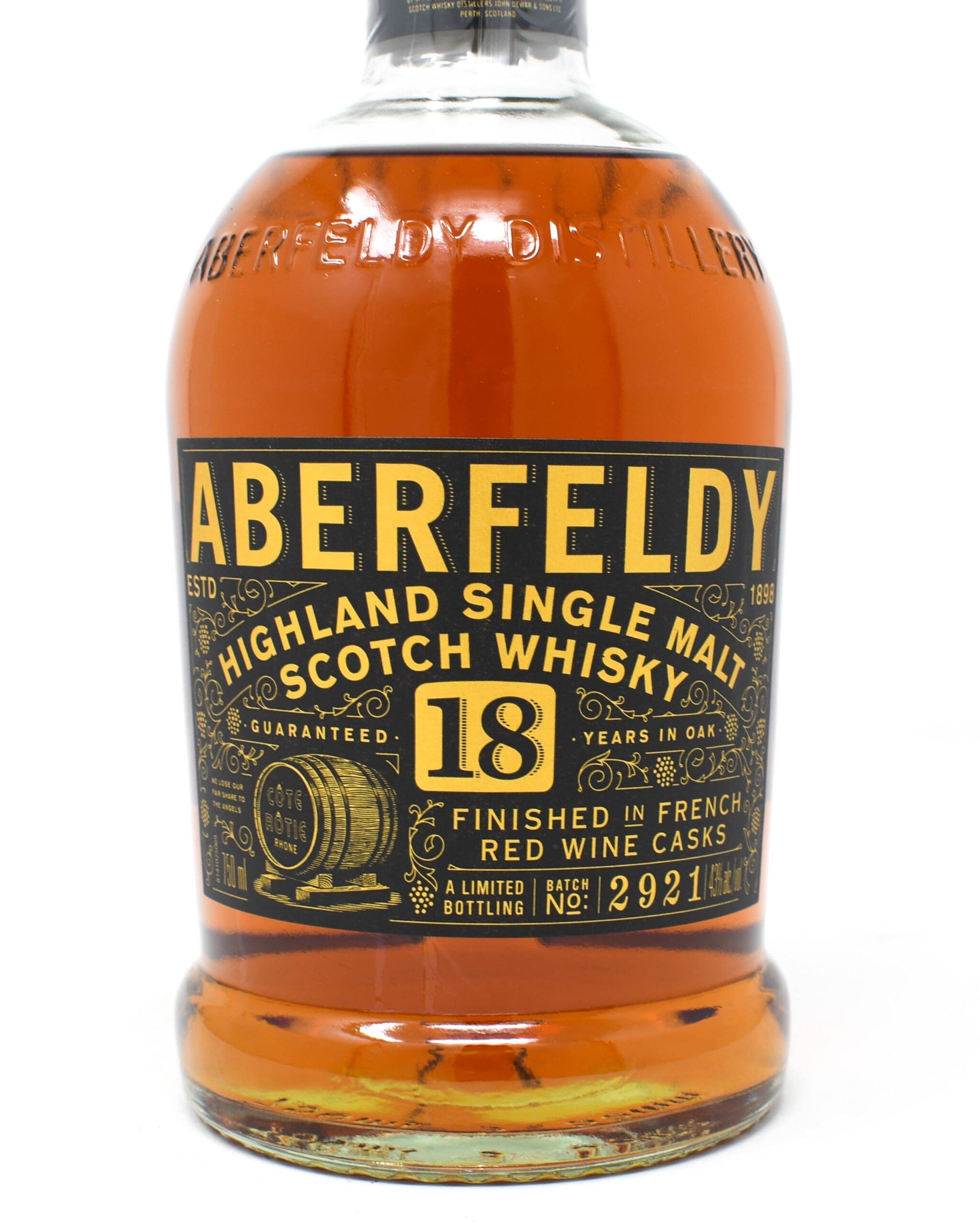 Aberfeldy, Finished in French Red Wine Casks from Côte Rôtie, Limited