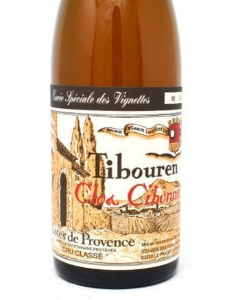 Clos Cibonne, Cuvée Spéciale des Vignettes, Tibouren Rosé, Côtes de Provence, Cru Classé
