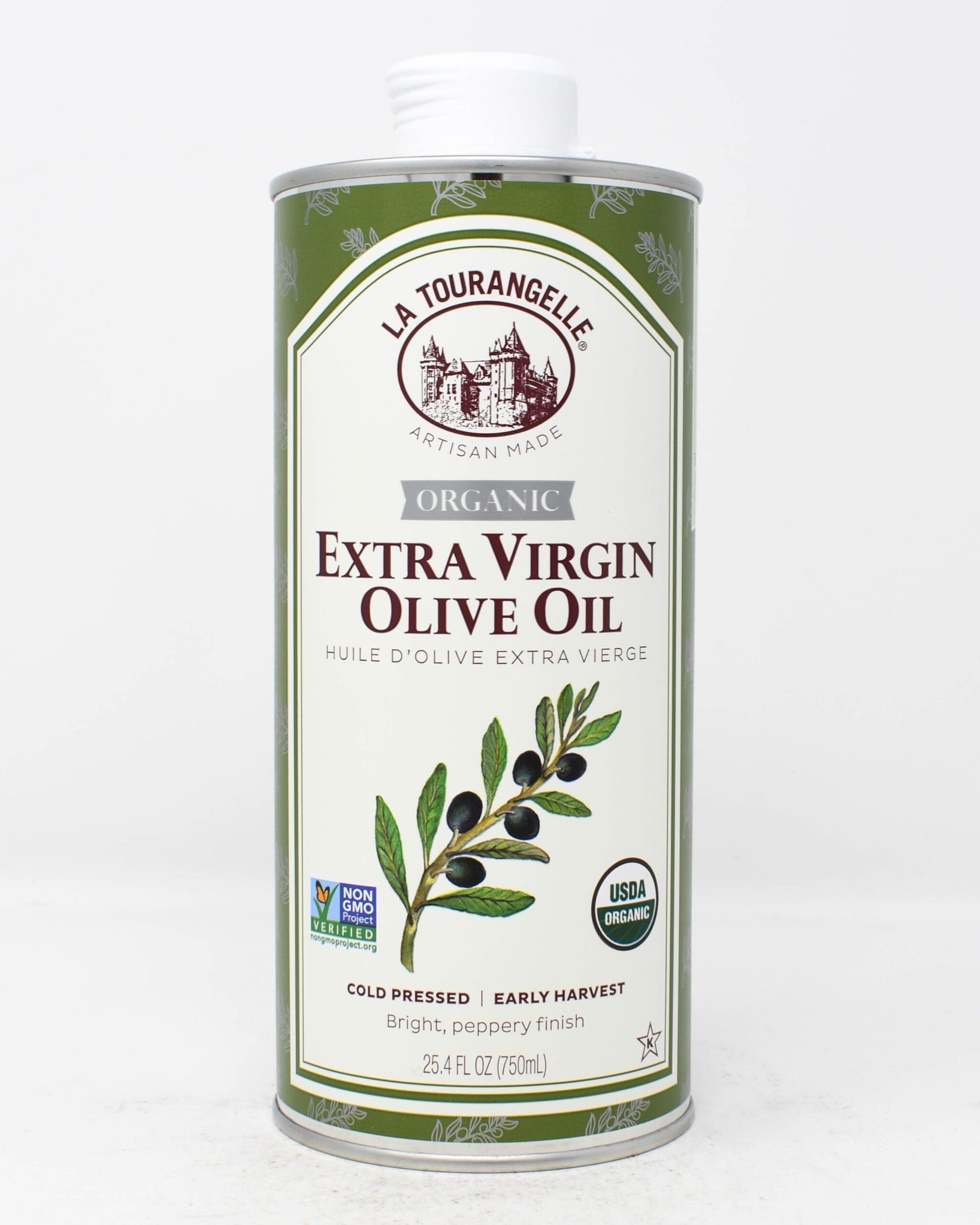 La Tourangelle, Organic Extra Virgin Olive Oil, Cold-Pressed