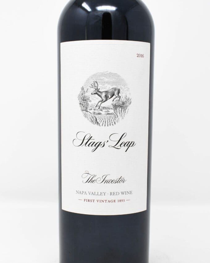 Stags' Leap, The Investor, Red Wine, Napa Valley 2016