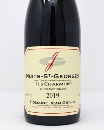 Domaine Jean Grivot, Nuits-Saint-Georges, Les Charmois, Premier Cru 2019