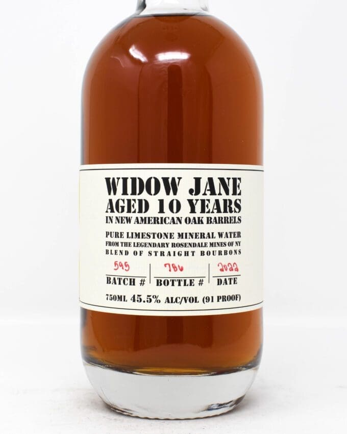 Widow Jane, Aged 10 Years, Straight Bourbon, 750ml