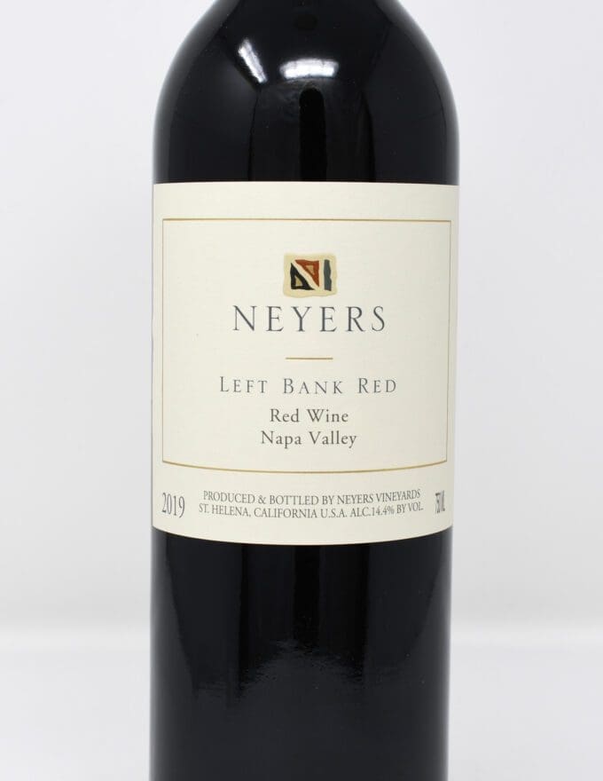 Neyers, Left Bank Red, Red Wine, Napa Valley 2019