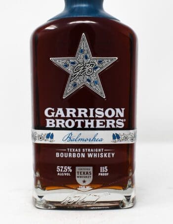 Garrison Brothers, Balmorhea, Texas Straight Bourbon Whiskey, 750ml
