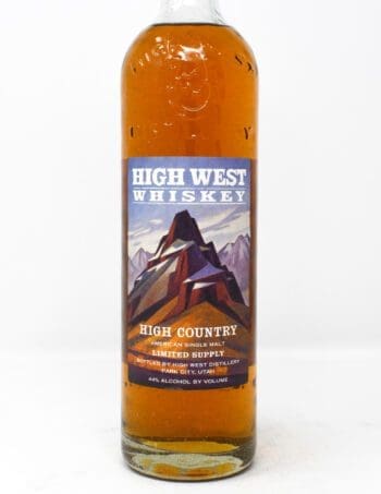 High West Distillery, High Country, American Single Malt Whiskey, 750m
