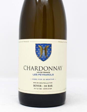 Boyer de Bar, Les Peyrarols, Chardonnay, Vin de France