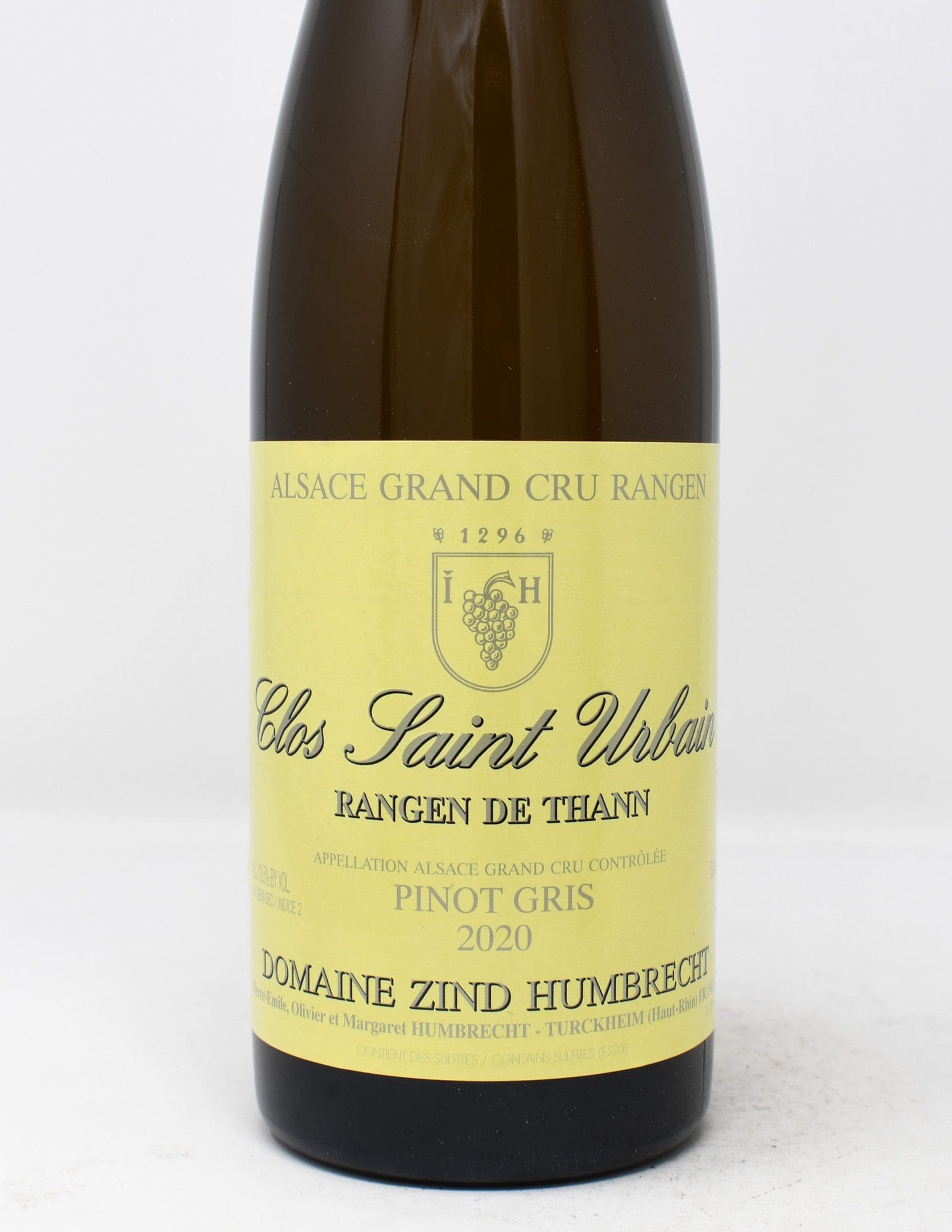 Zind-Humbrecht, Pinot Gris, Rangen de Thann, Clos Saint Urbain, Alsace ...