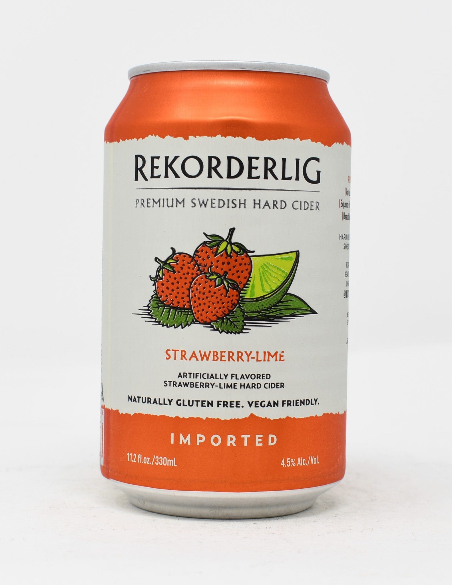 Rekorderlig, StrawberryLime, Hard Cider, 12oz Can Princeville Wine