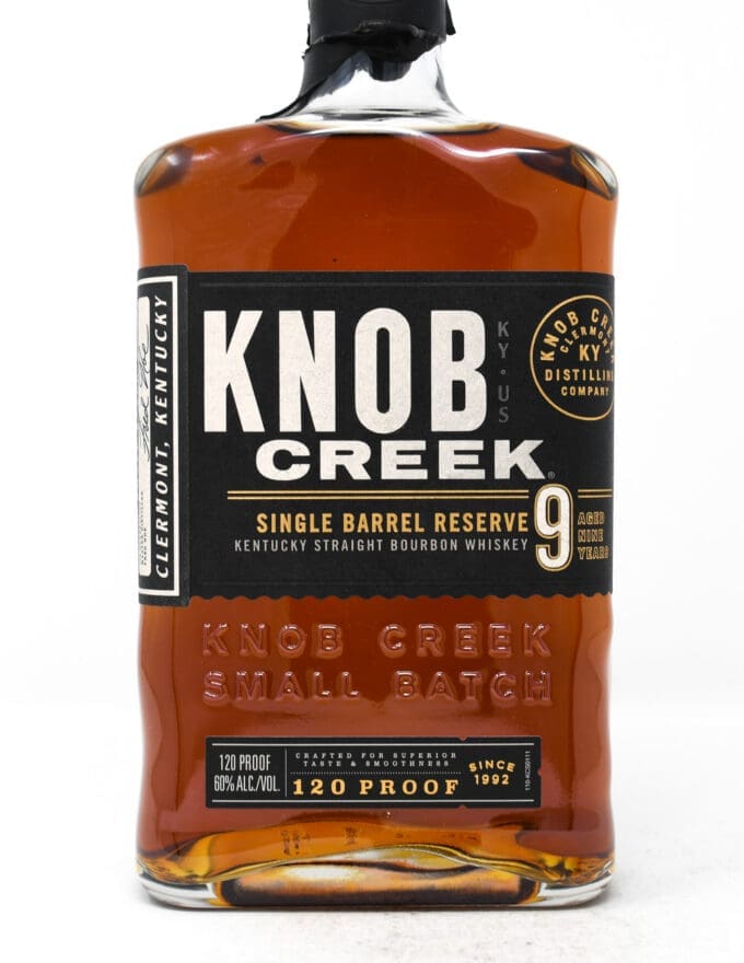 Knob Creek, Single Barrel Reserve, Aged 9 Years, Kentucky Straight Bourbon Whiskey, 750ml