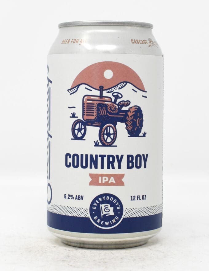 Everybody's Brewing, Country Boy IPA, 12oz Can