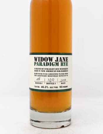 Widow Jane, Paradigm Rye, Straight Rye Whiskey, 750ml