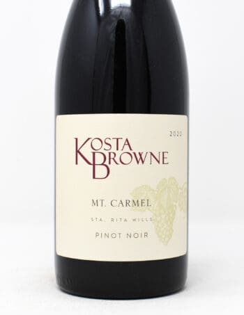 Kosta Browne, Mt. Carmel, Pinot Noir, Sta. Rita Hills, California 2020