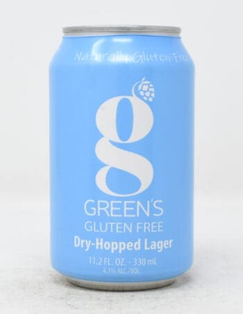 Green's Gluten Free, Dry Hopped Lager, 11.2oz Can