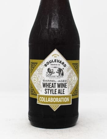 Boulevard Brewing Co. AND Firestone Walker Brewing Company, Collaboration, Barrel-Aged Wheat Wine Style Ale, 12oz Bottle