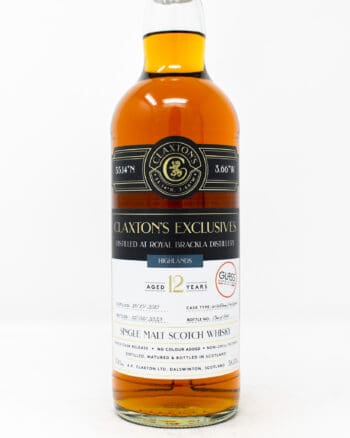 Claxton's, Royal Brackla, 12 Year Old, Single Malt Scotch Whisky, 750ml