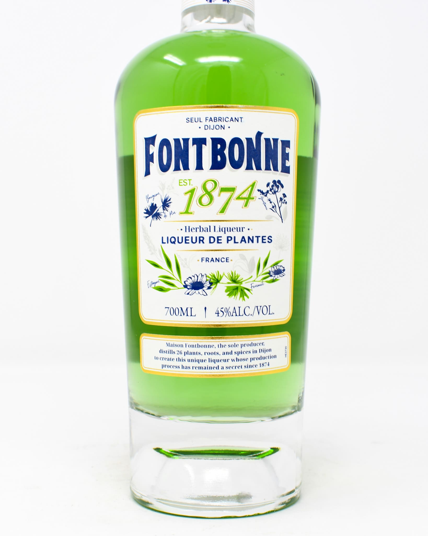 Fontbonne 1874, Herbal Liqueur, 700ml Princeville Wine Market